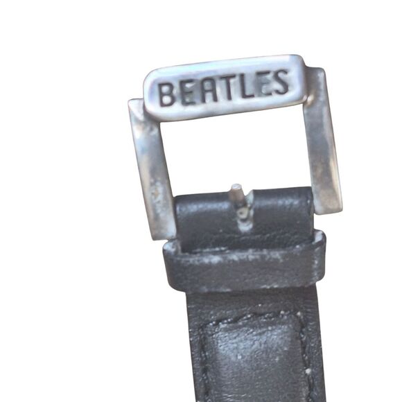 The Beatles Watch in wooden guitar case Apple Stainless Japan 9" Collectible - Picture 16 of 16